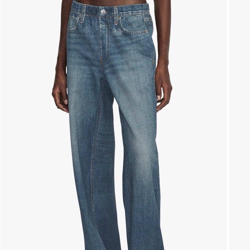 rag&bone Miramar Wide Leg Sweatpant Jeans